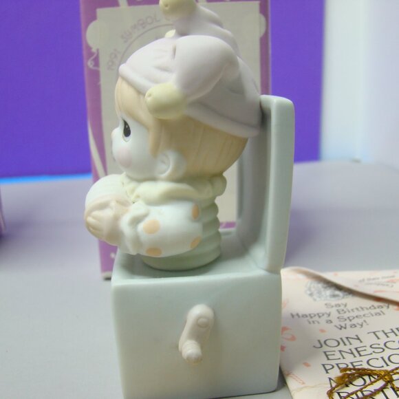 Pair of Precious Moments Symbol of Membership 1990 & 1991 B-0005 & B-0006 Enesco - Picture 12 of 16